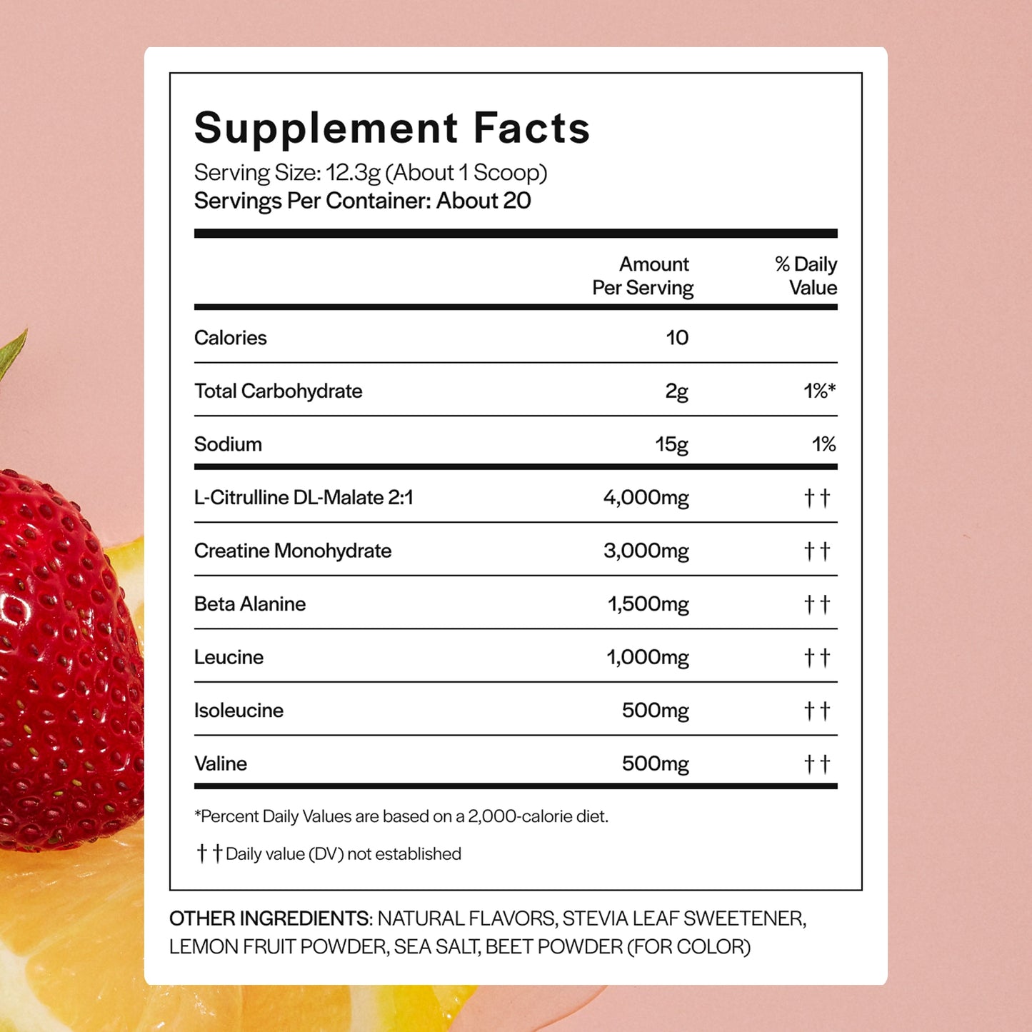 Caffeine Free Pre‑Workout