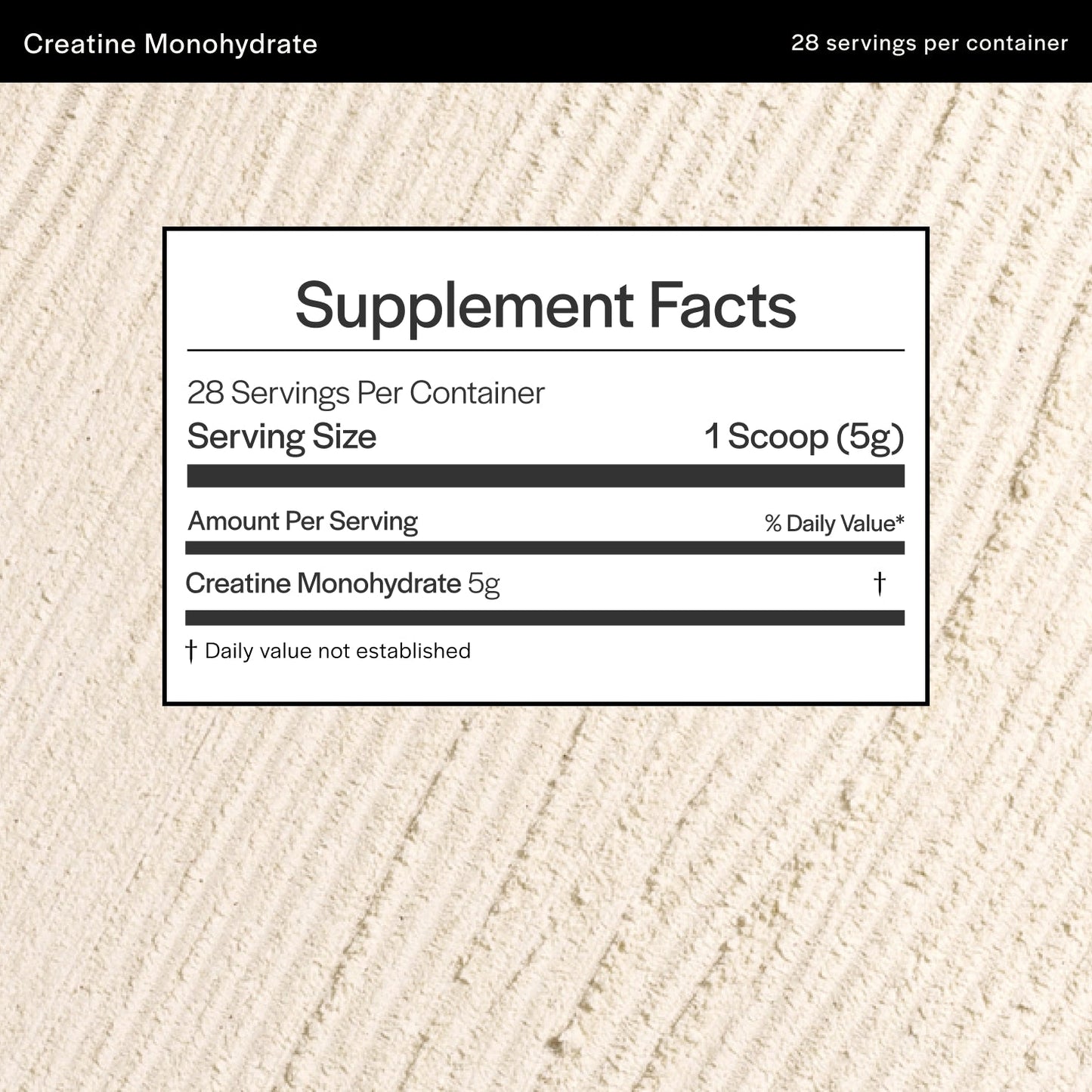 Creatine Monohydrate