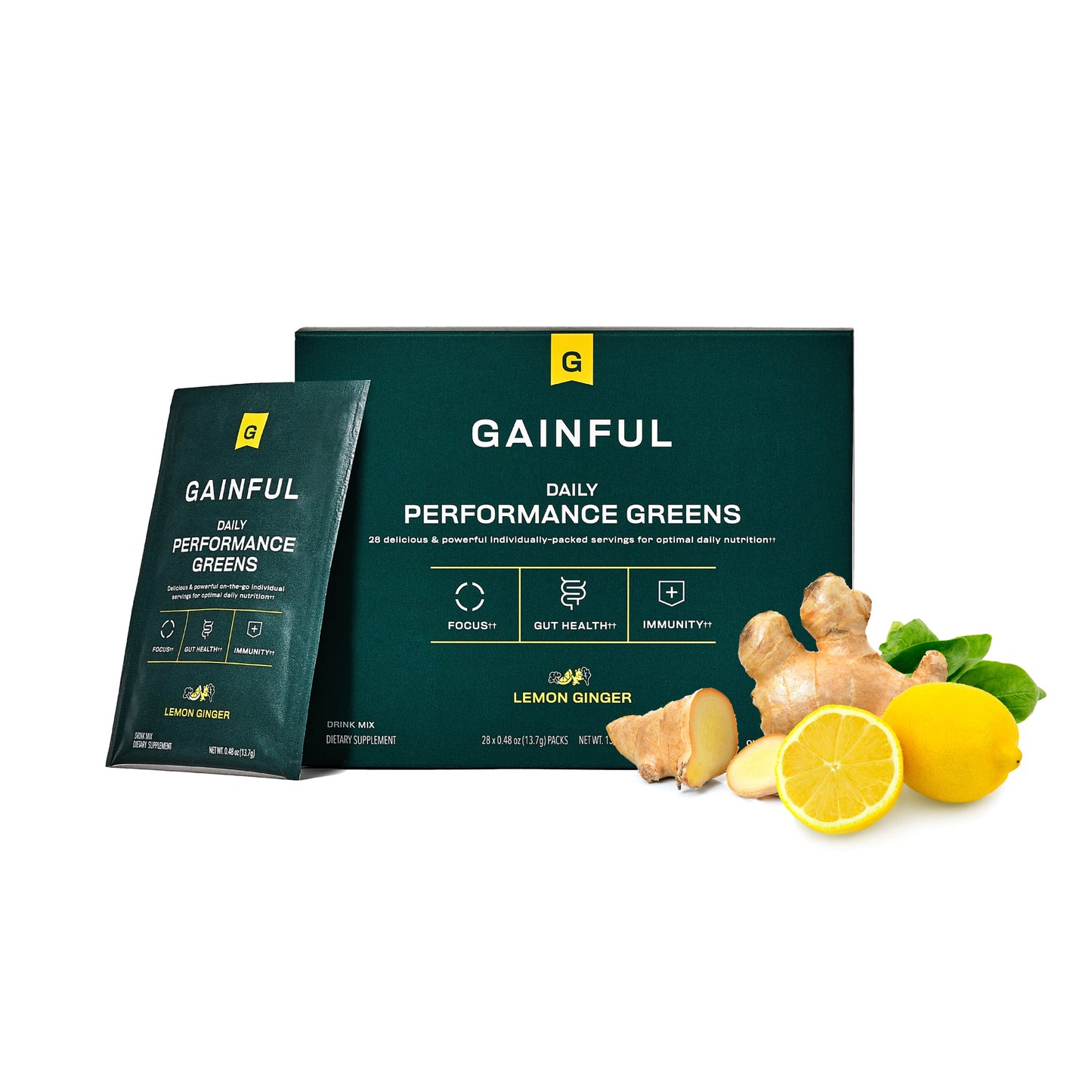 Daily Performance Greens - Lemon Ginger