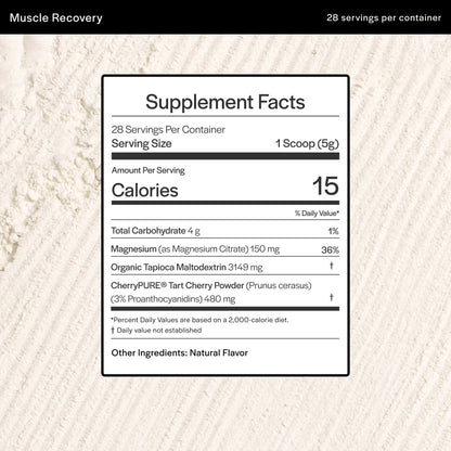 Muscle Recovery Performance Boost