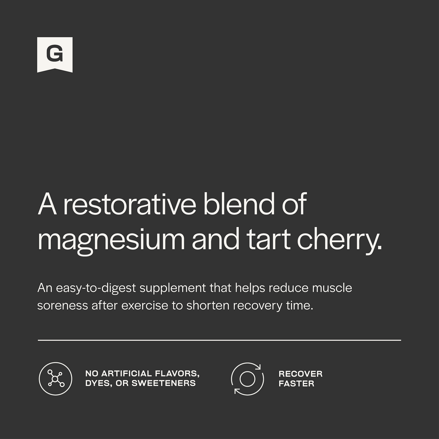 Muscle Recovery Performance Boost